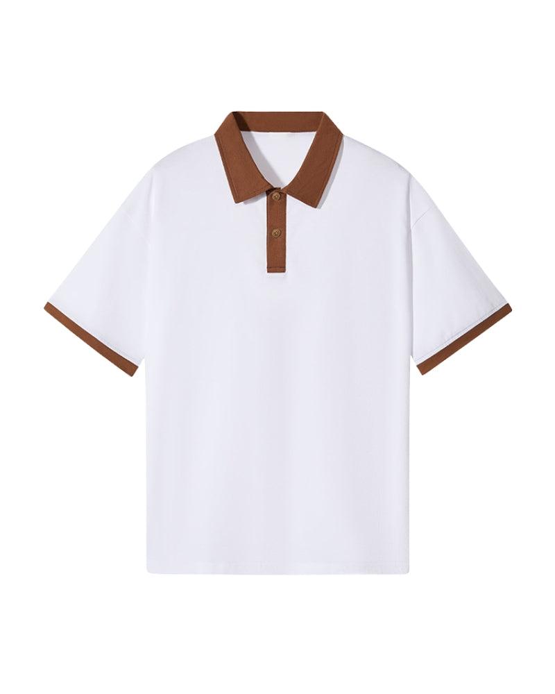 Men's Classic Short Sleeve Polo Shirt - Versatile Casual Wear