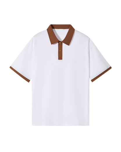 Men's Classic Short Sleeve Polo Shirt - Versatile Casual Wear