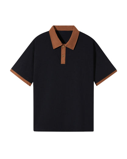 Men's Classic Short Sleeve Polo Shirt - Versatile Casual Wear