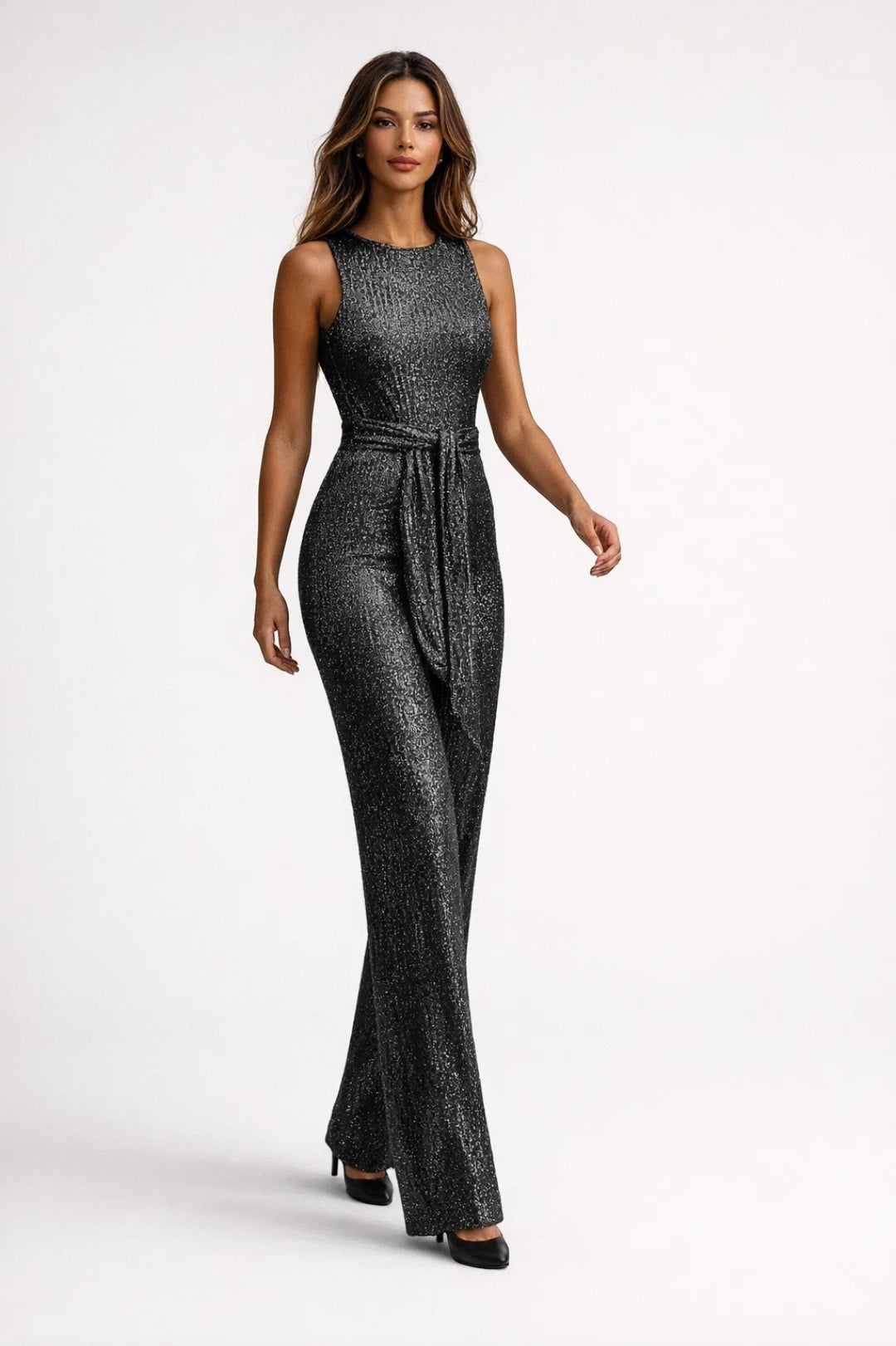 Ladies' Jumpsuit | Elegant & Versatile | With Belt | All Season