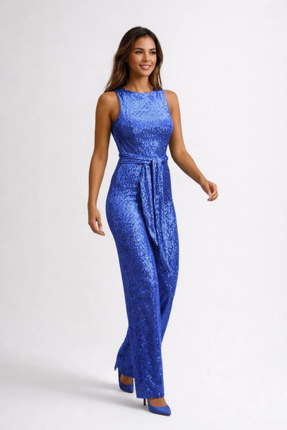 Ladies' Jumpsuit | Elegant & Versatile | With Belt | All Season
