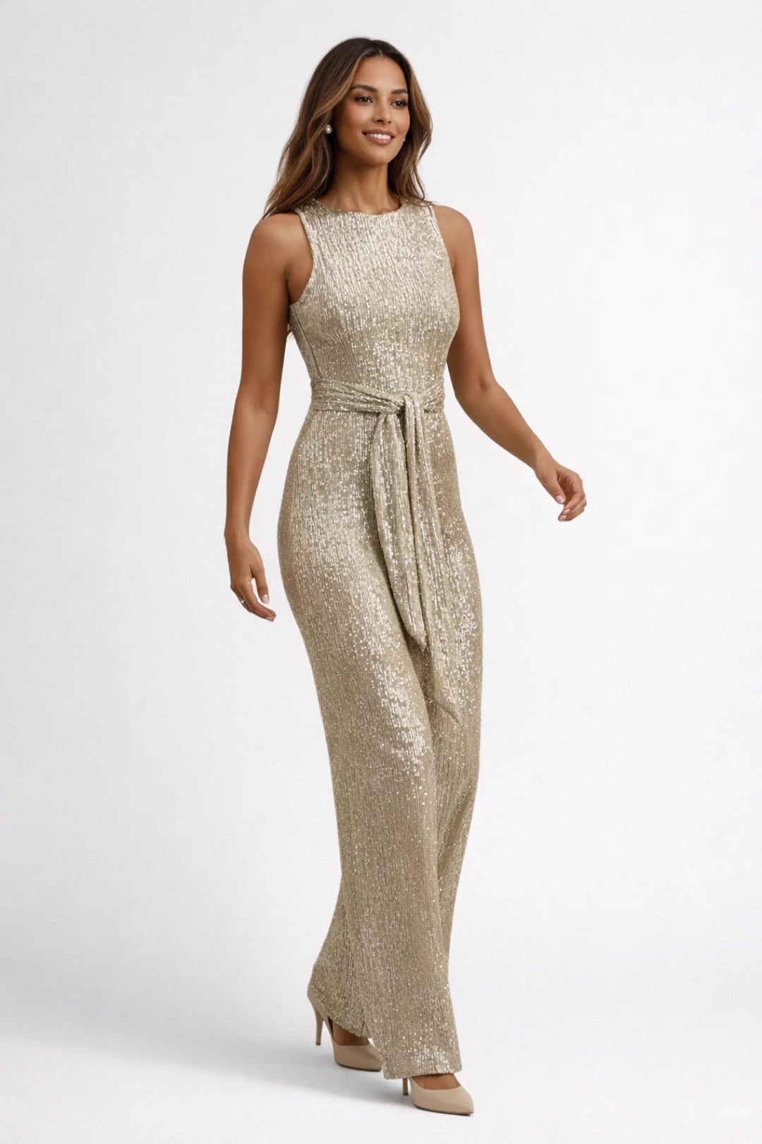 Ladies' Jumpsuit | Elegant & Versatile | With Belt | All Season