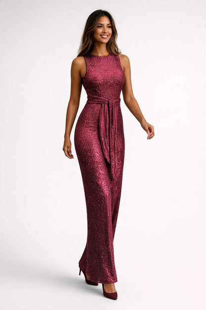 Ladies' Jumpsuit | Elegant & Versatile | With Belt | All Season