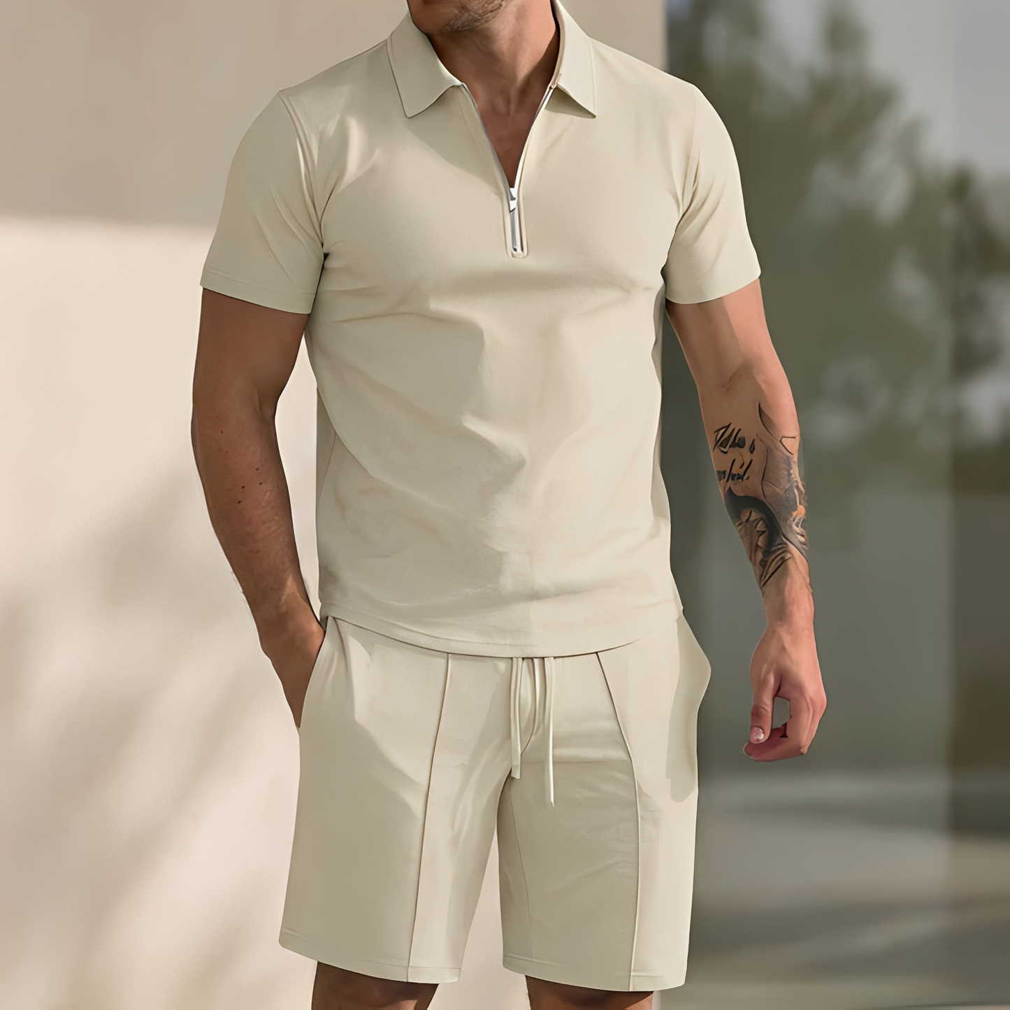 Modern Relaxed Men's Outfit - Stylish and Comfortable Ensemble