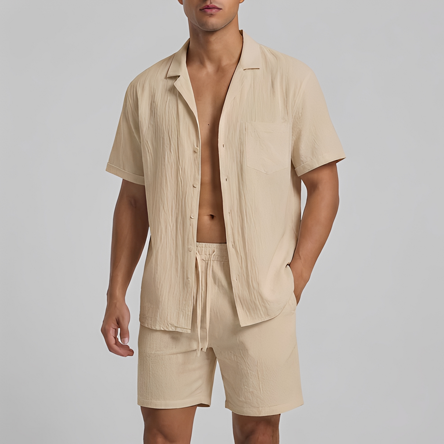 Nalley - Men's Casual Two-Piece Set