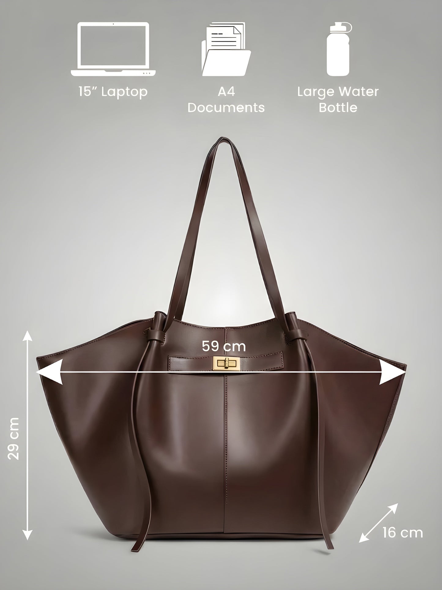 Stylish Women's University Tote Bag - Perfect for Students