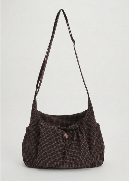 Spacious Nylon School Handbag - Durable and Stylish Tote for Students