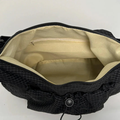Spacious Nylon School Handbag - Durable and Stylish Tote for Students