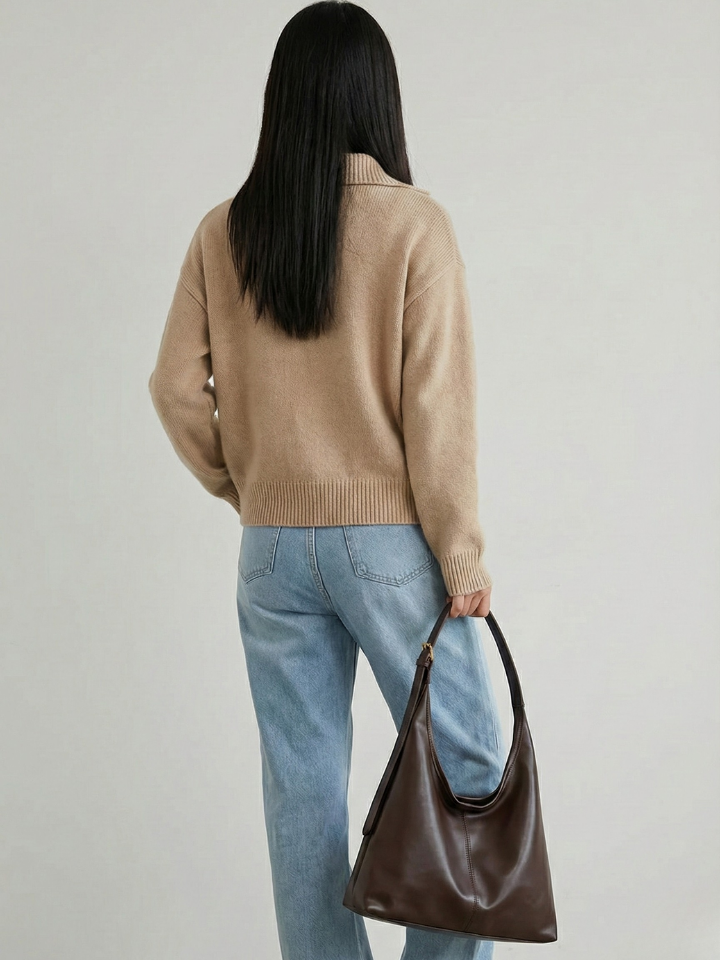Stylish Vegan Leather Hobo Bag for Women - Perfect for Work and Everyday Use