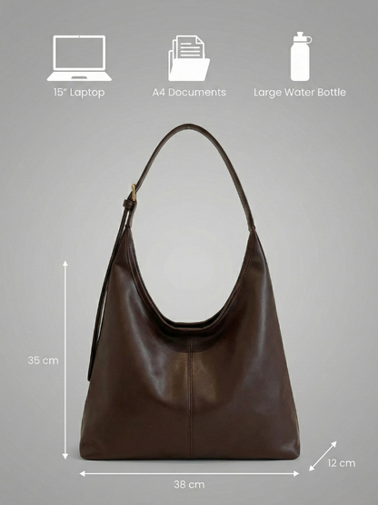 Stylish Vegan Leather Hobo Bag for Women - Perfect for Work and Everyday Use