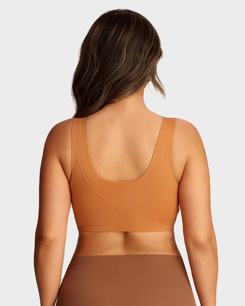 Wire-Free Antibacterial Jelly Bra for Enhanced Lift and Comfort
