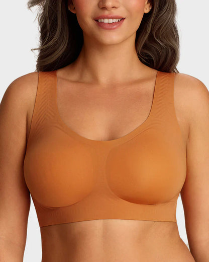 Wire-Free Antibacterial Jelly Bra for Enhanced Lift and Comfort