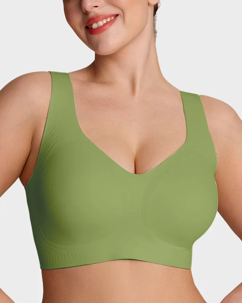 Wire-Free Antibacterial Jelly Bra for Enhanced Lift and Comfort