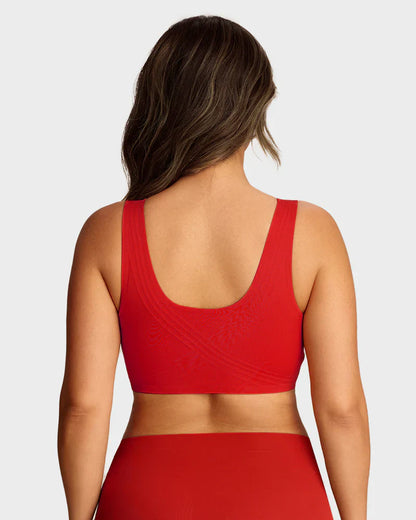 Wire-Free Antibacterial Jelly Bra for Enhanced Lift and Comfort