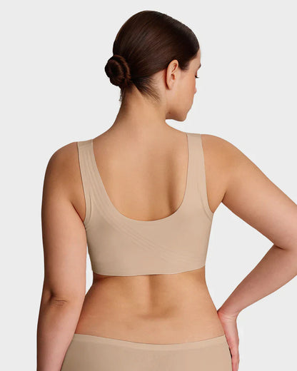 Wire-Free Antibacterial Jelly Bra for Enhanced Lift and Comfort