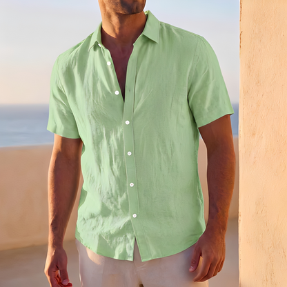 Jassen - Loose Button-Up Shirt for Men