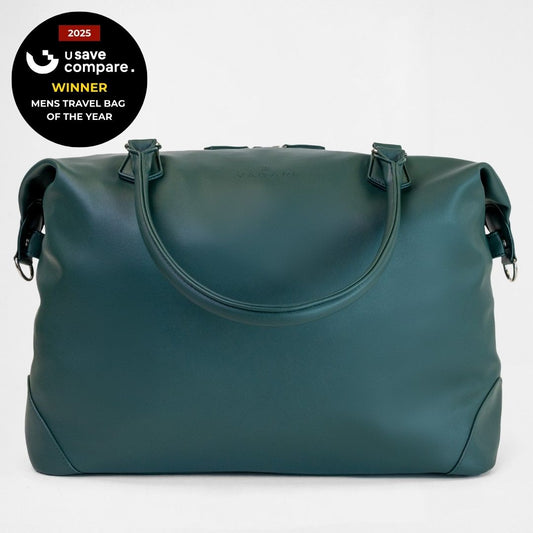 Racing Green Weekend Travel Bag - Stylish and Durable
