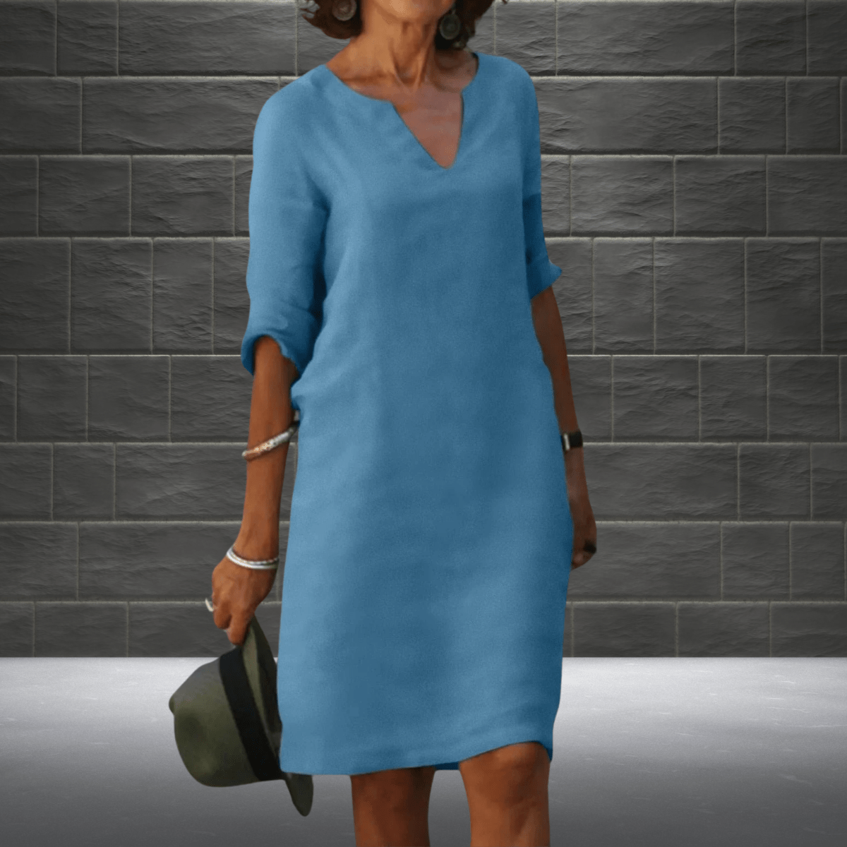 Versatile Midi Dress for Casual Everyday Style