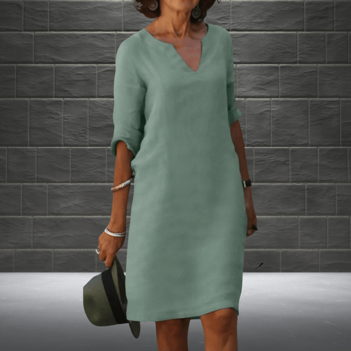 Versatile Midi Dress for Casual Everyday Style