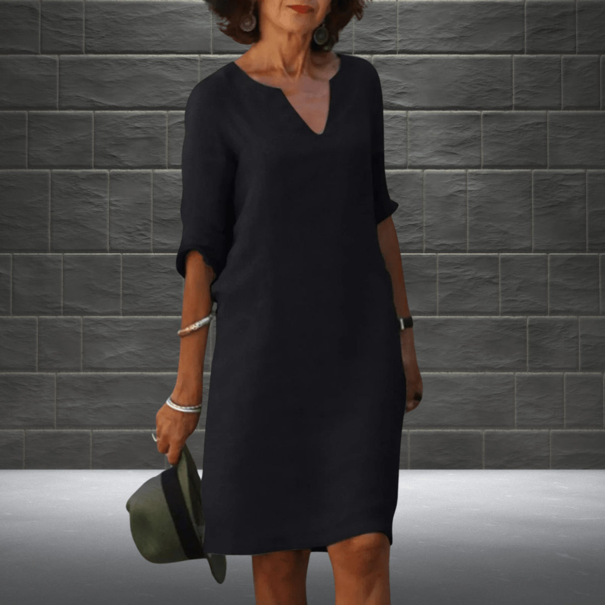 Versatile Midi Dress for Casual Everyday Style