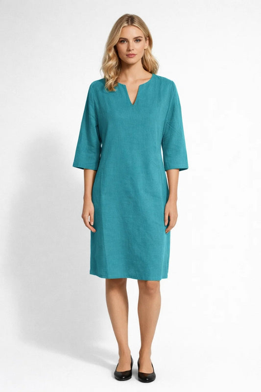 Midi Dress for Women | Casual & Comfortable | Straight Fit | Summer