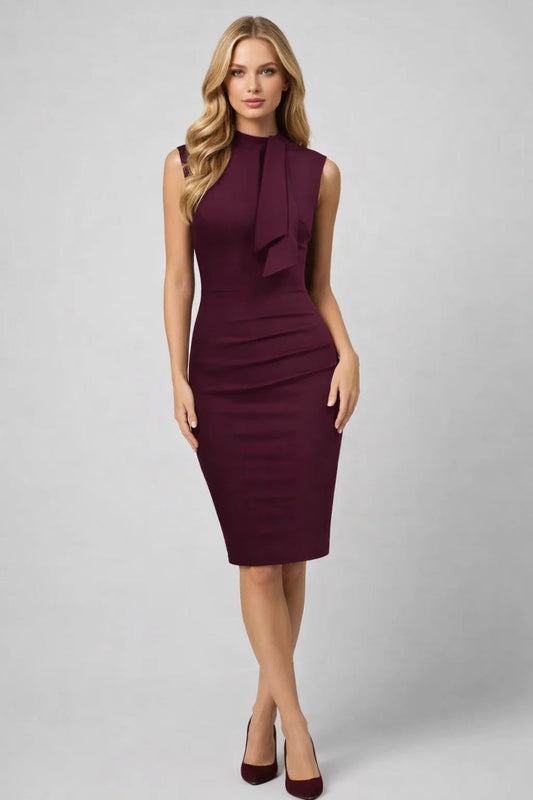 Midi dress for women | Elegant & Comfortable | Tailored silhouette | Summer