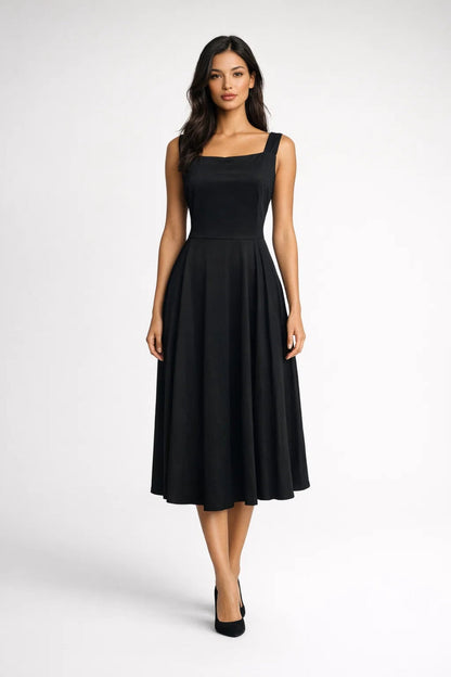 Midi dress for women | Classic & Comfortable | A-line | All season
