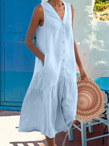 Camille - Comfortable Lightweight Maxi Dress
