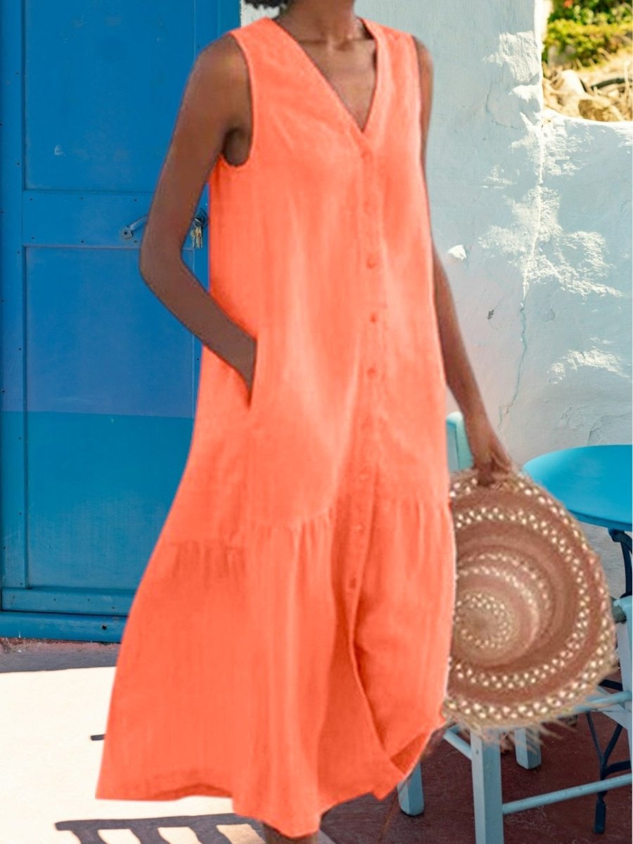 Camille - Comfortable Lightweight Maxi Dress