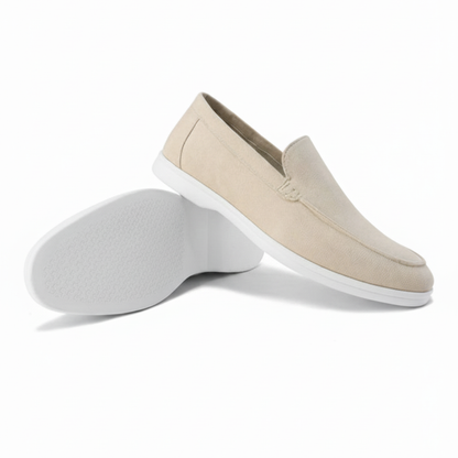 Men's Suede Loafers - Stylish and Comfortable Slip-On Shoes