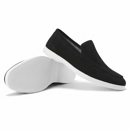 Men's Suede Loafers - Stylish and Comfortable Slip-On Shoes