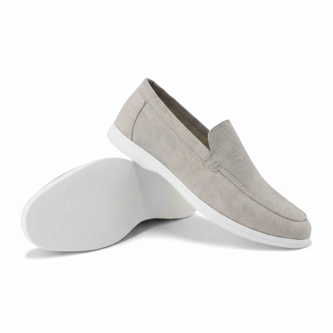 Men's Suede Loafers - Stylish and Comfortable Slip-On Shoes