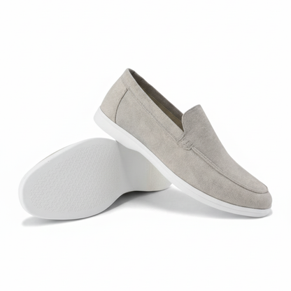Men's Suede Loafers - Stylish and Comfortable Slip-On Shoes