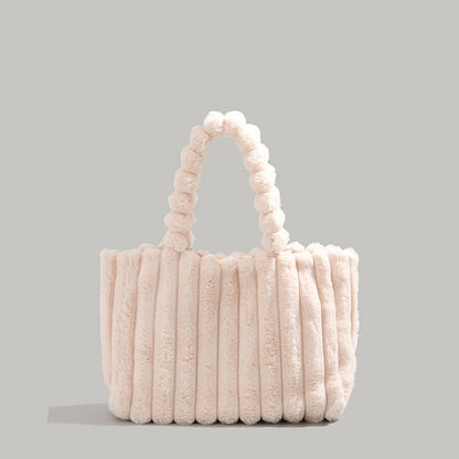 Eric | Plush Faux Fur Shoulder Bag