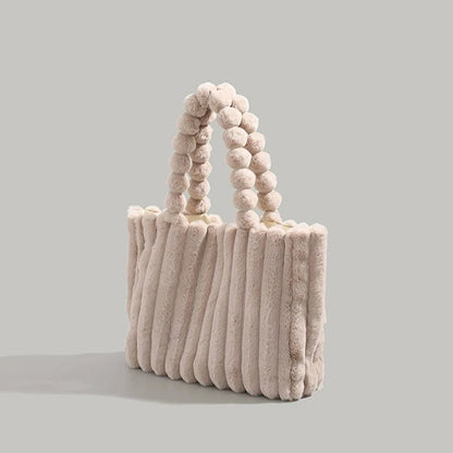 Eric | Plush Faux Fur Shoulder Bag