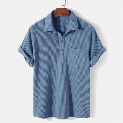 Men's Casual Summer Shirt - Lightweight and Breathable Short Sleeve Top