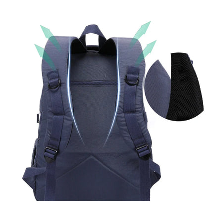 Stylish Nylon Backpack for Modern Explorers - Durable and Versatile Travel Bag