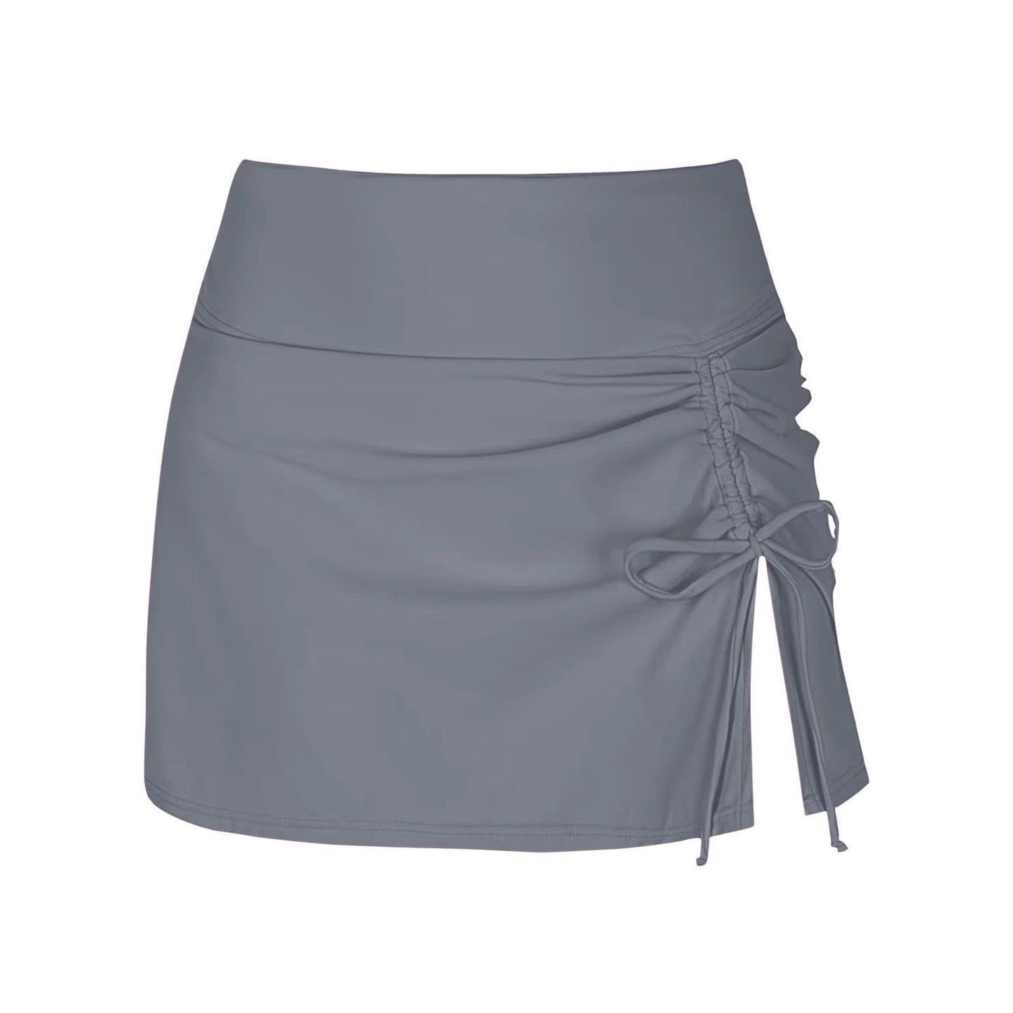 Sudie | Swim Skirt with Ruffles and Split