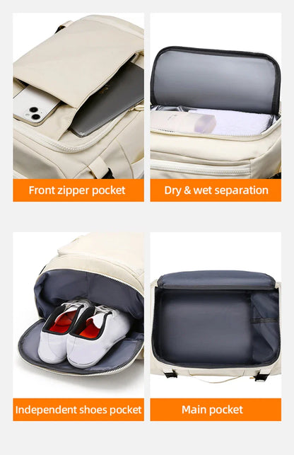 Versatile 72-Hour Travel Backpack: Perfect Carry-On for Endless Adventures