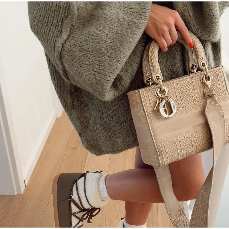 Cozy Women's Ribbed Neckline Knit Cardigan with Button Closure