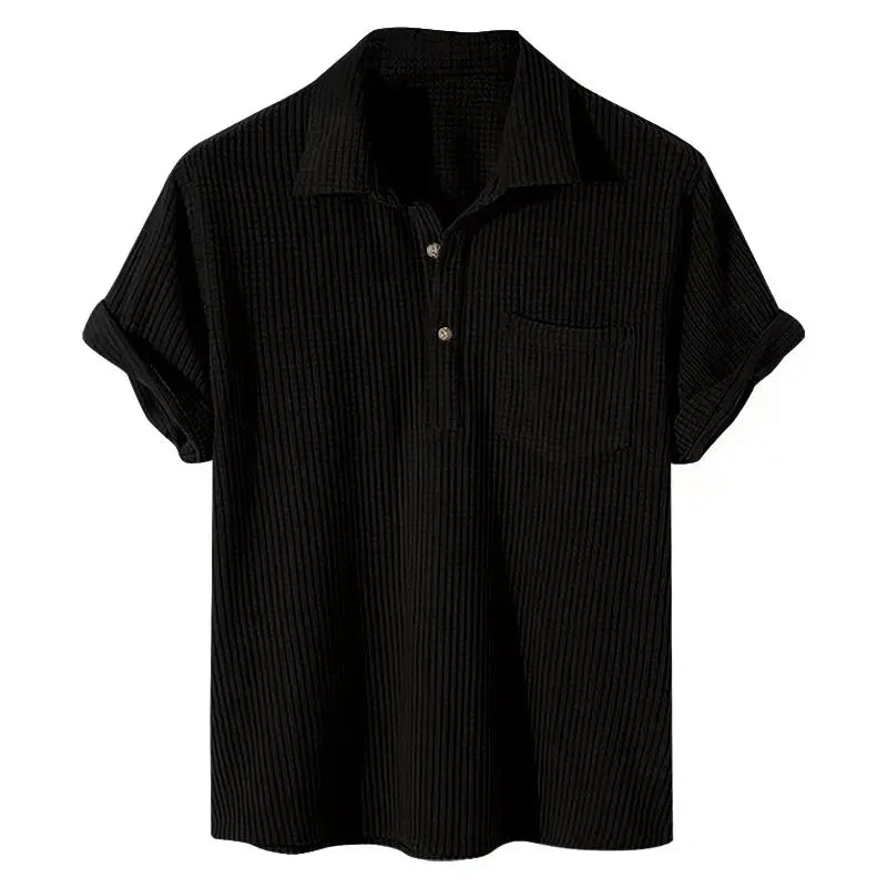 Men's Casual Summer Shirt - Lightweight and Breathable Short Sleeve Top