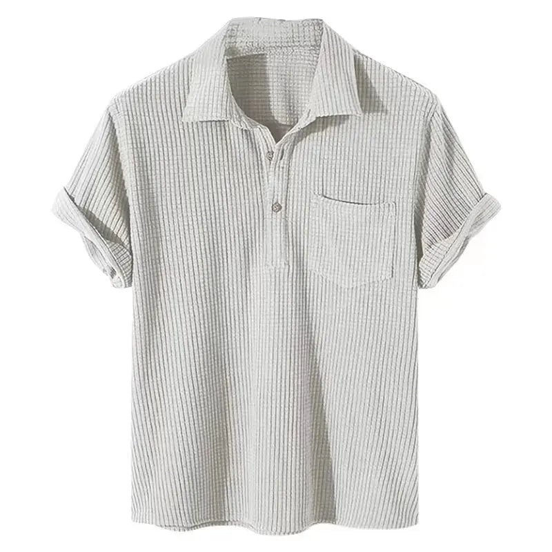 Men's Casual Summer Shirt - Lightweight and Breathable Short Sleeve Top