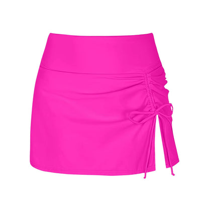 Sudie | Swim Skirt with Ruffles and Split