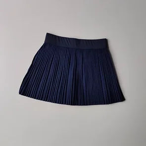 High Waist Women's Pleated Tennis Skirt - Lightweight Running & Yoga Mini Skirt with Pockets for Gym and Golf