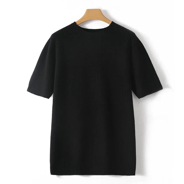 Men's Wool T-Shirt - Soft and Comfortable Knit Top