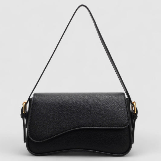 Tilda | Shoulder Bag with Wavy Flap