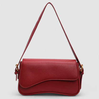 Tilda | Shoulder Bag with Wavy Flap