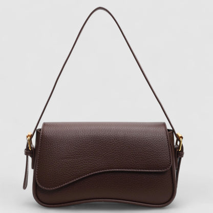 Tilda | Shoulder Bag with Wavy Flap