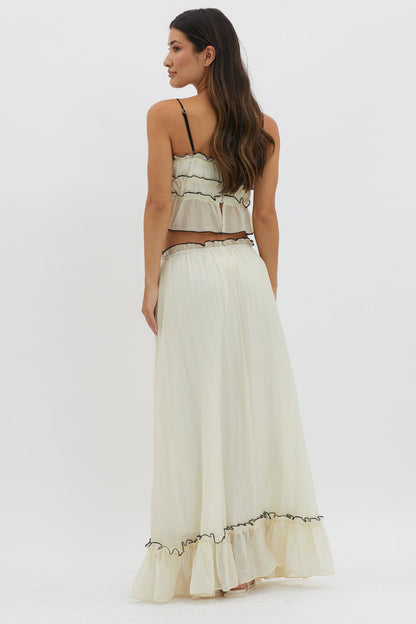 Roxy | Two-Piece Summer Set with Ruffles