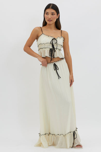 Roxy | Two-Piece Summer Set with Ruffles